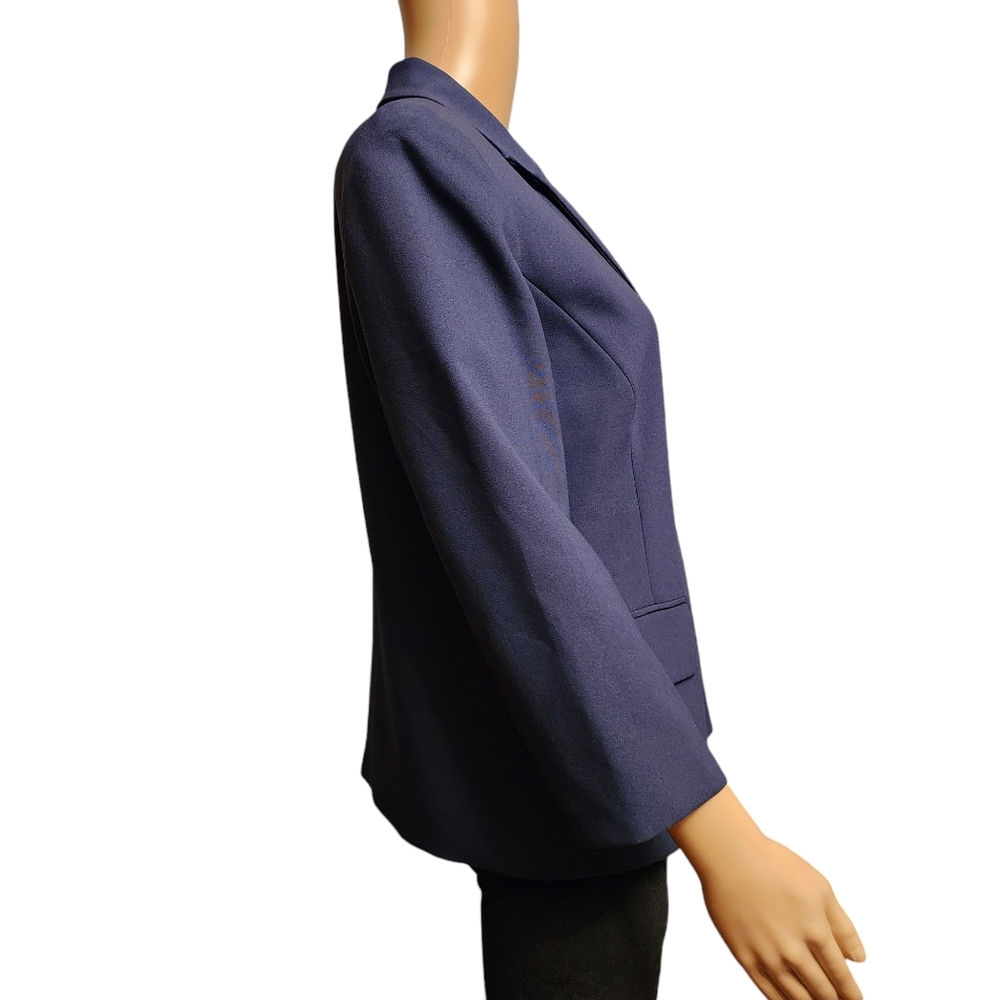 Jones NY Navy Blue Suit Blazer Jacket Size 6 NWT - Picture 3 of 14